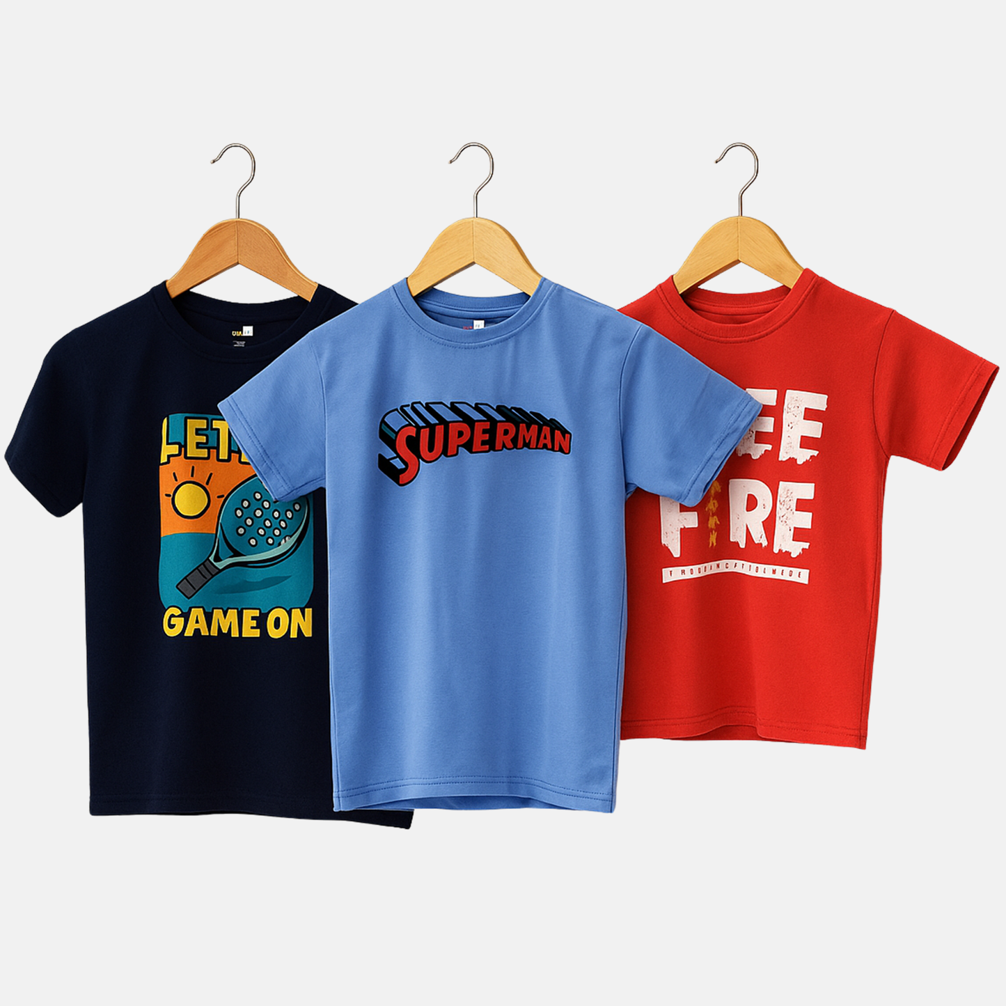 Pack Of 3 - Graphics T-Shirt