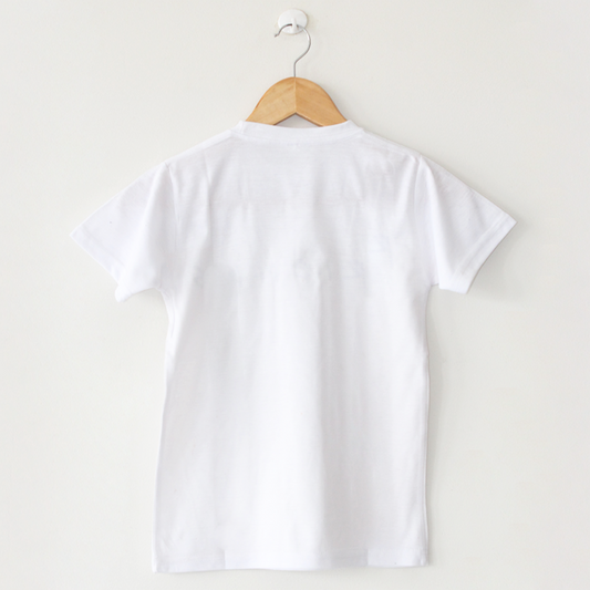 Classic plain white t-shirt unisex style – comfortable daily wear