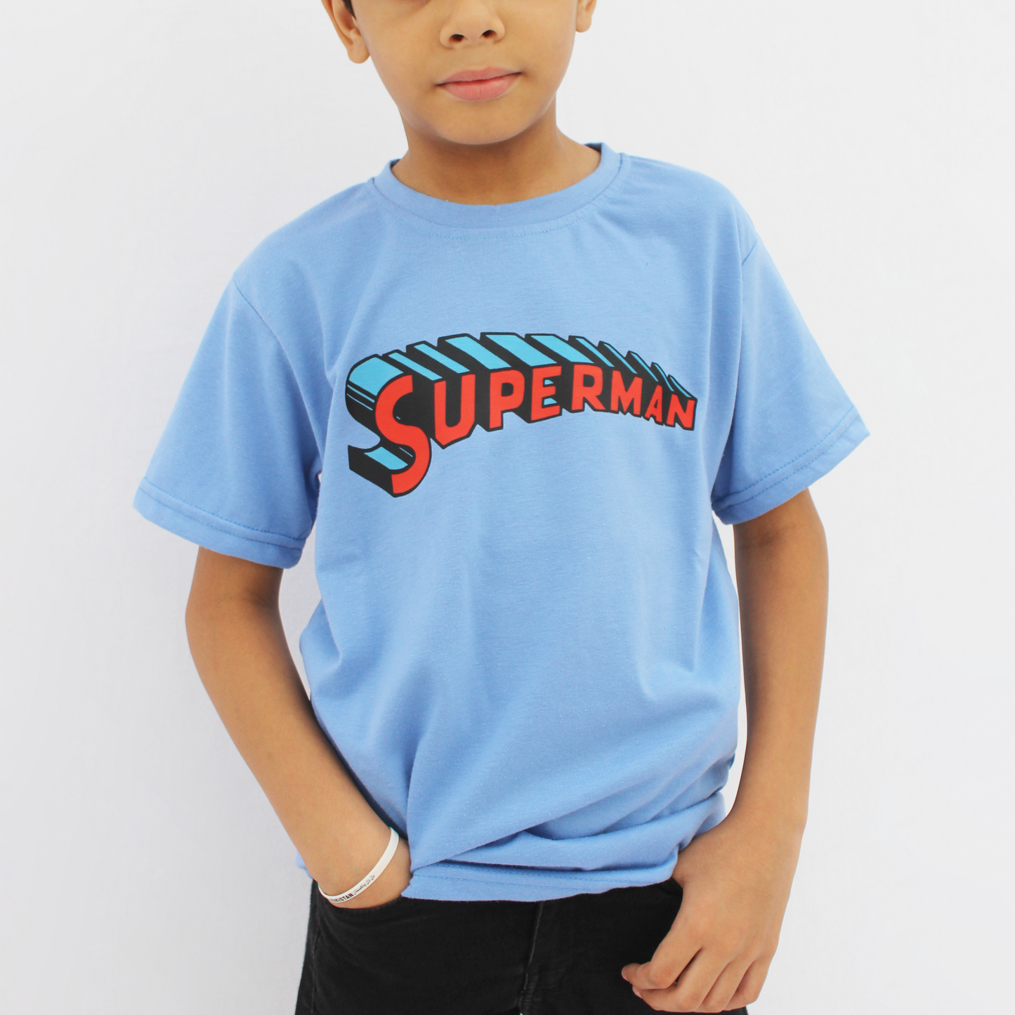 Superman Sky Blue T-Shirt
