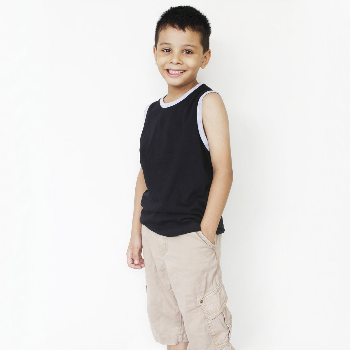Black Tank Top Sando