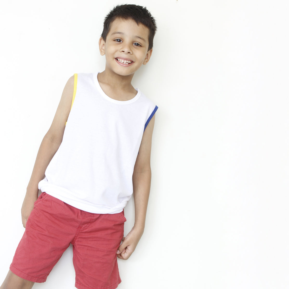 White Tank Top Sando
