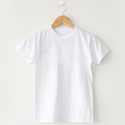 Pack Of 3 - Basic T Shirts, White Orange Yellow - The Shop.