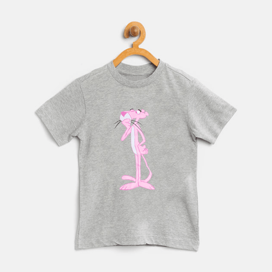 Cartoon Grey T-Shirt For Boys & Girls Kids - The Shop.