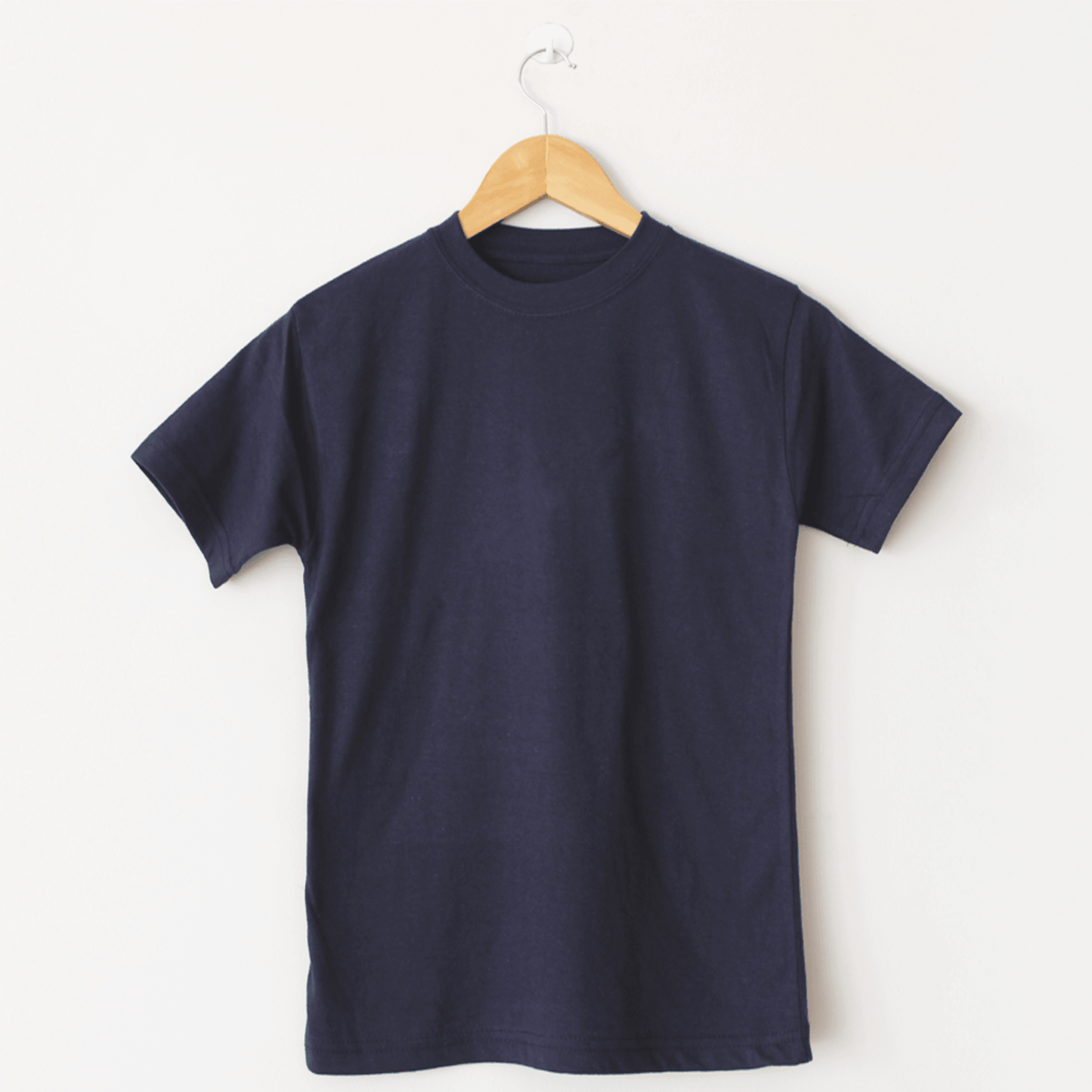 Pack Of 3 - Basic T Shirts, Navy Red White - The Shop.