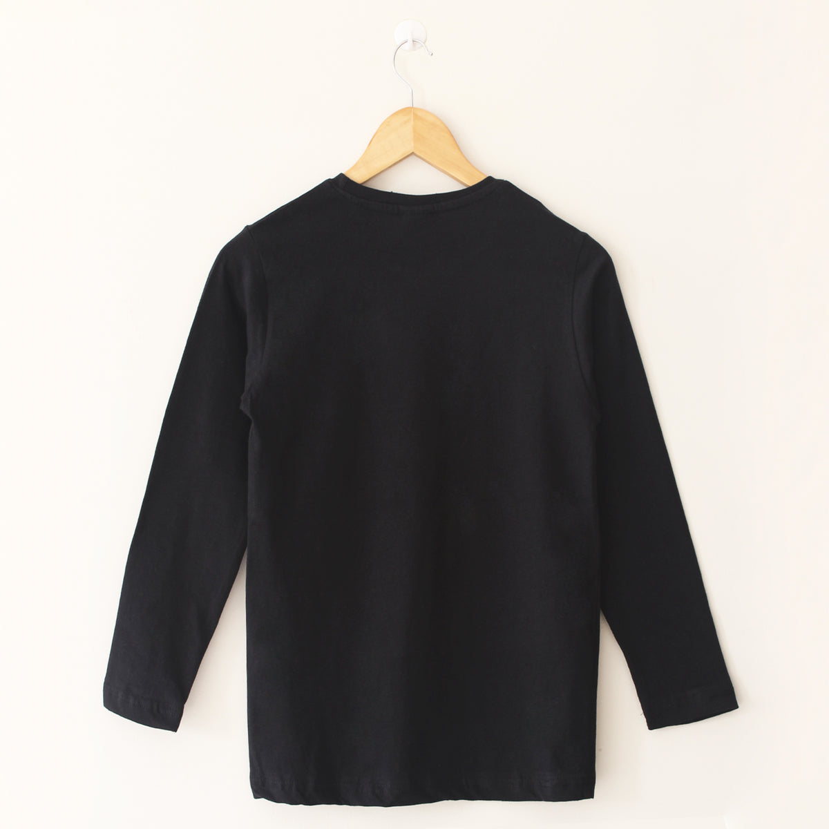 Full Sleeves Black T-Shirt