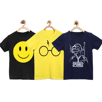 Pack Of 3 - Graphics T-Shirts