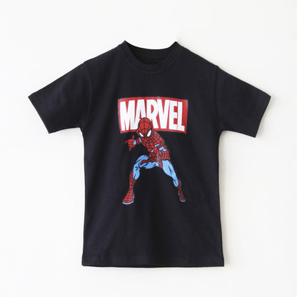 Black MARVEL T-Shirt