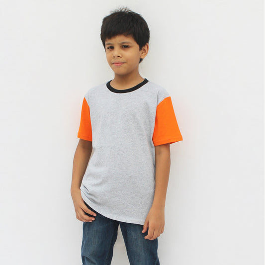 Contrast Sleeves T-Shirt