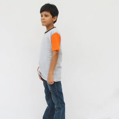 Contrast Sleeves T-Shirt