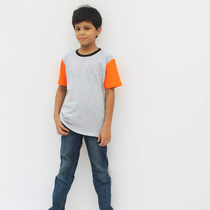 Contrast Sleeves T-Shirt