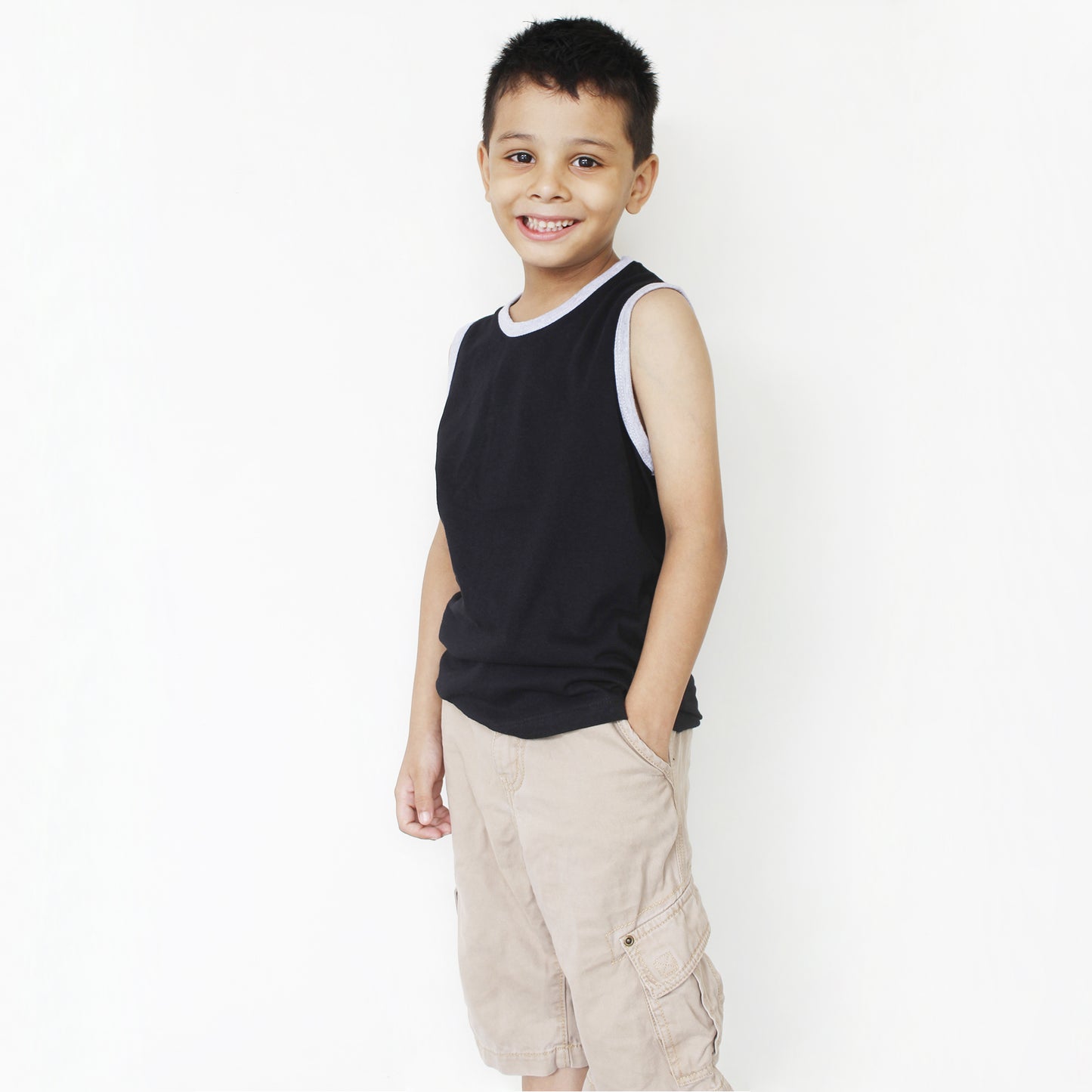 Black Tank Top Sando