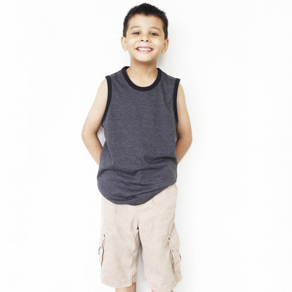 Grey Tank Top Sando