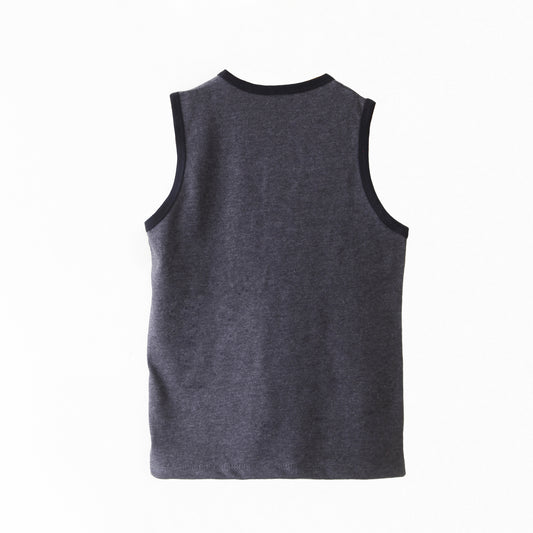 Grey Tank Top Sando