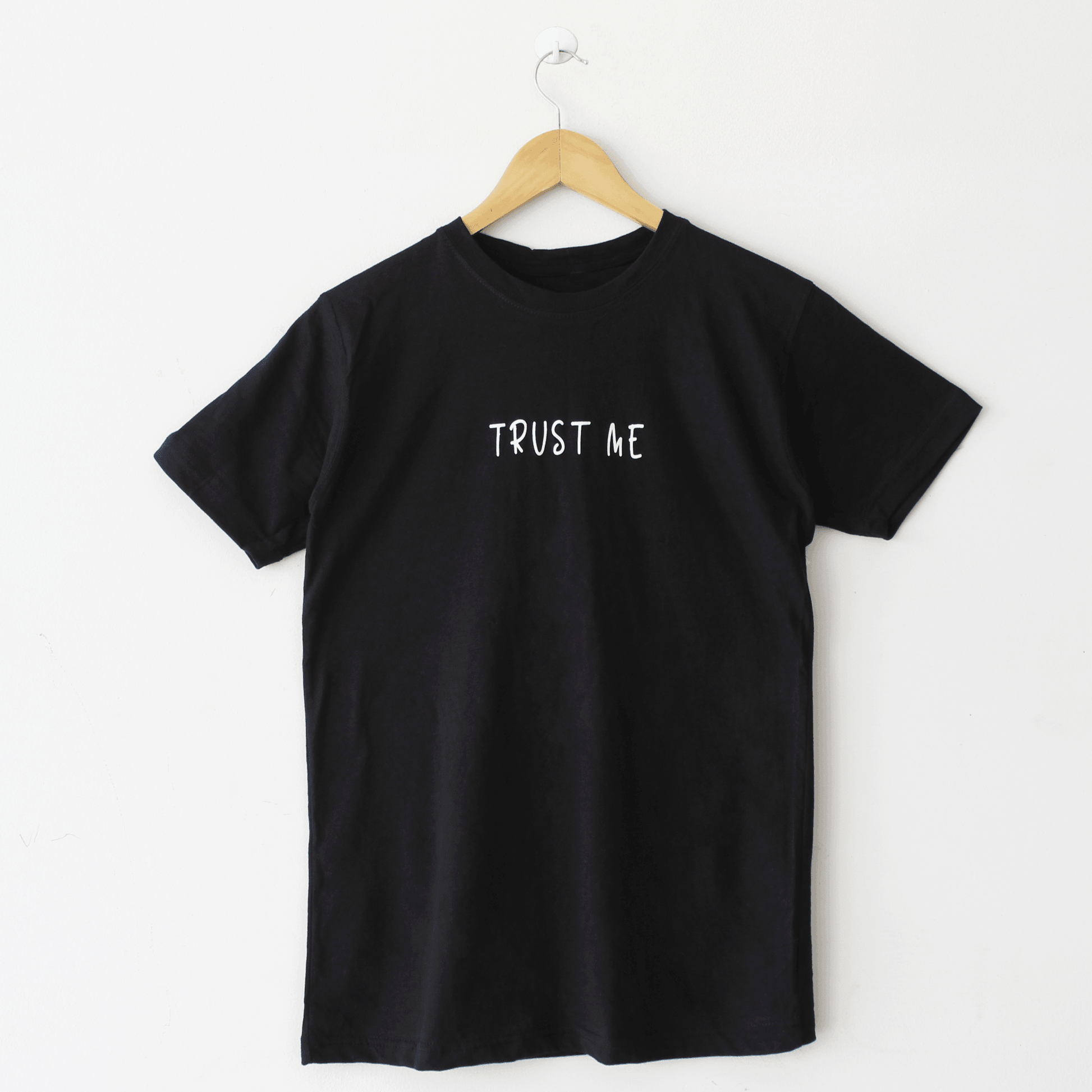 TRUST ME Black T Shirt - The Shop.
