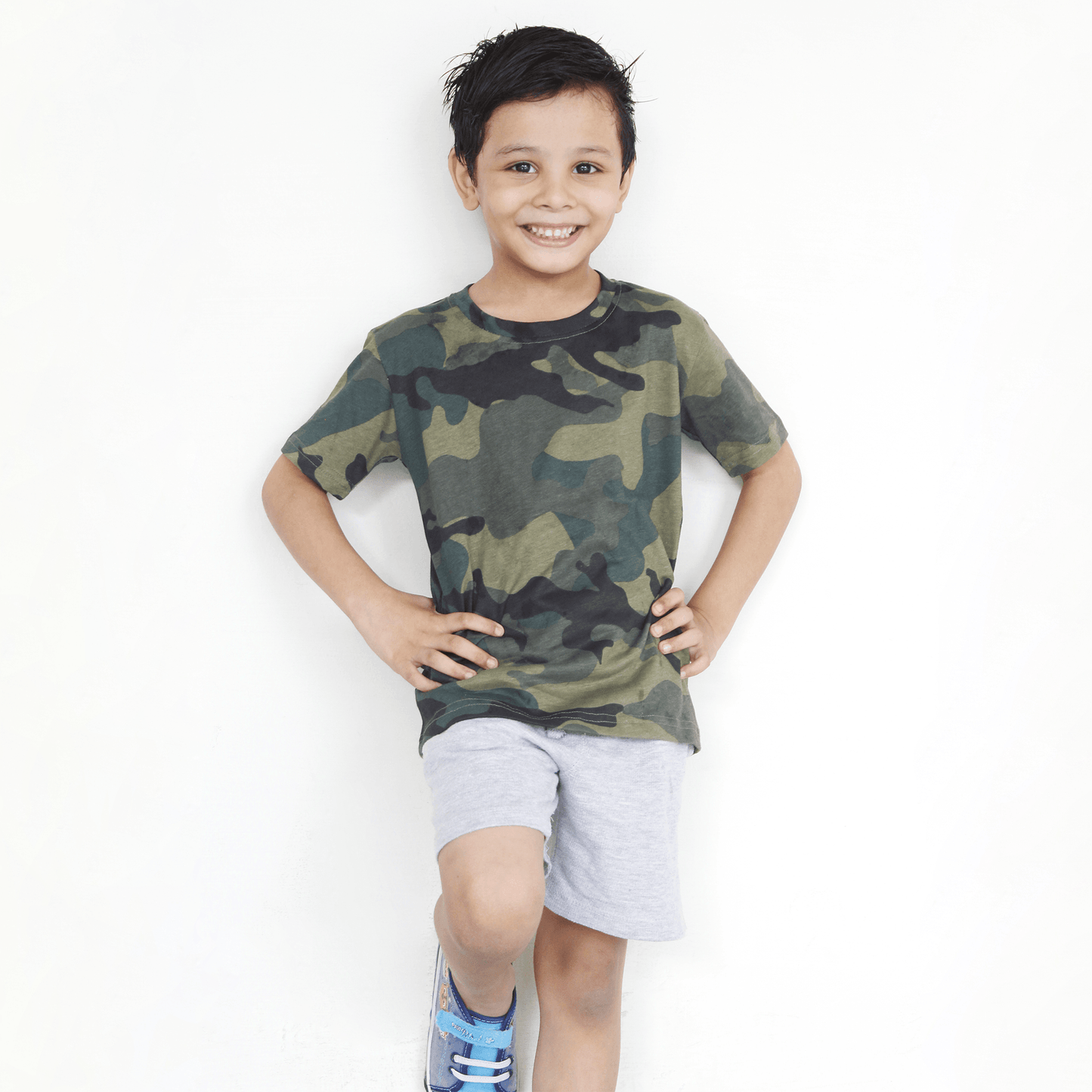 Camouflage T-Shirt For Boys & Girls Kids - The Shop.