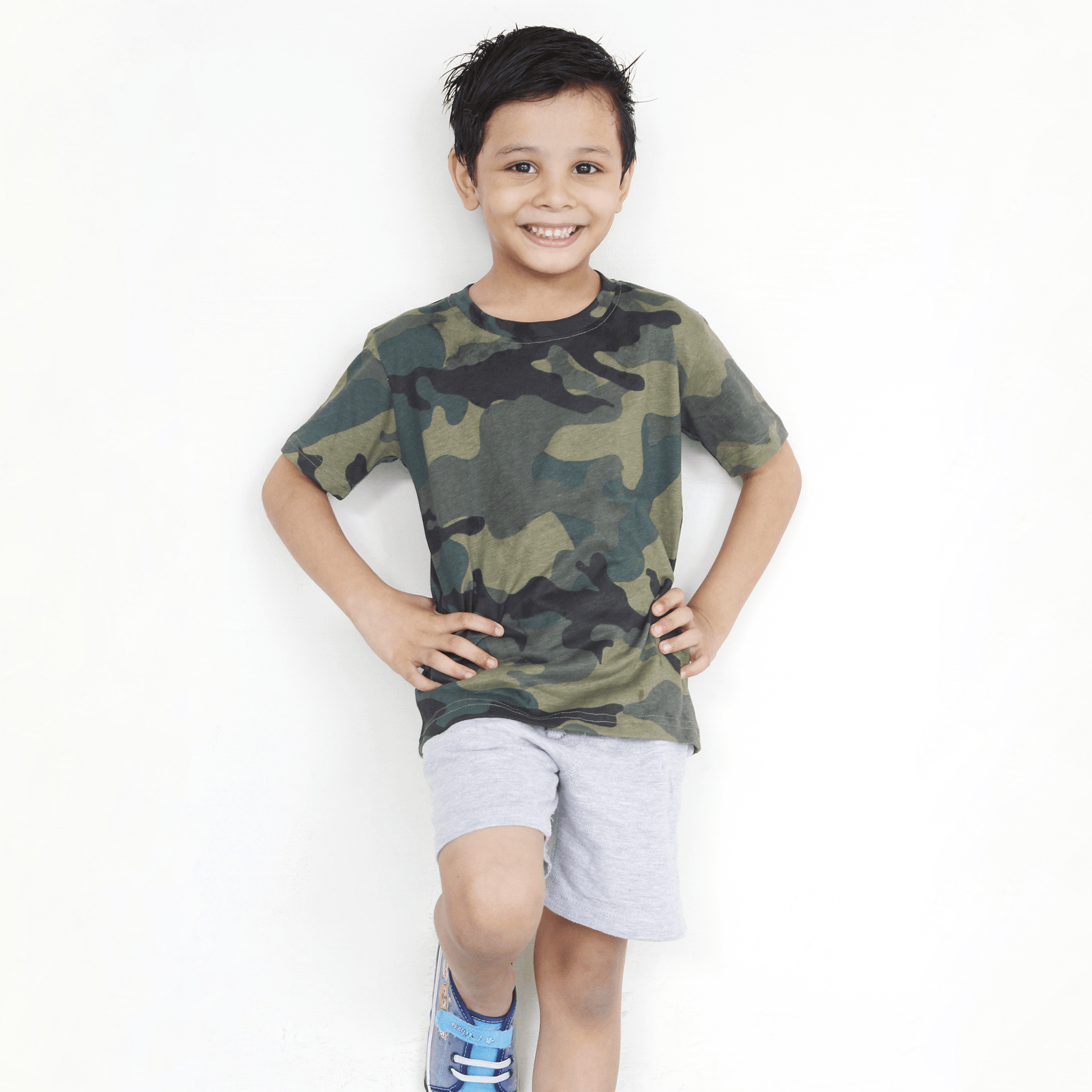 Camouflage T-Shirt For Boys & Girls Kids - The Shop.