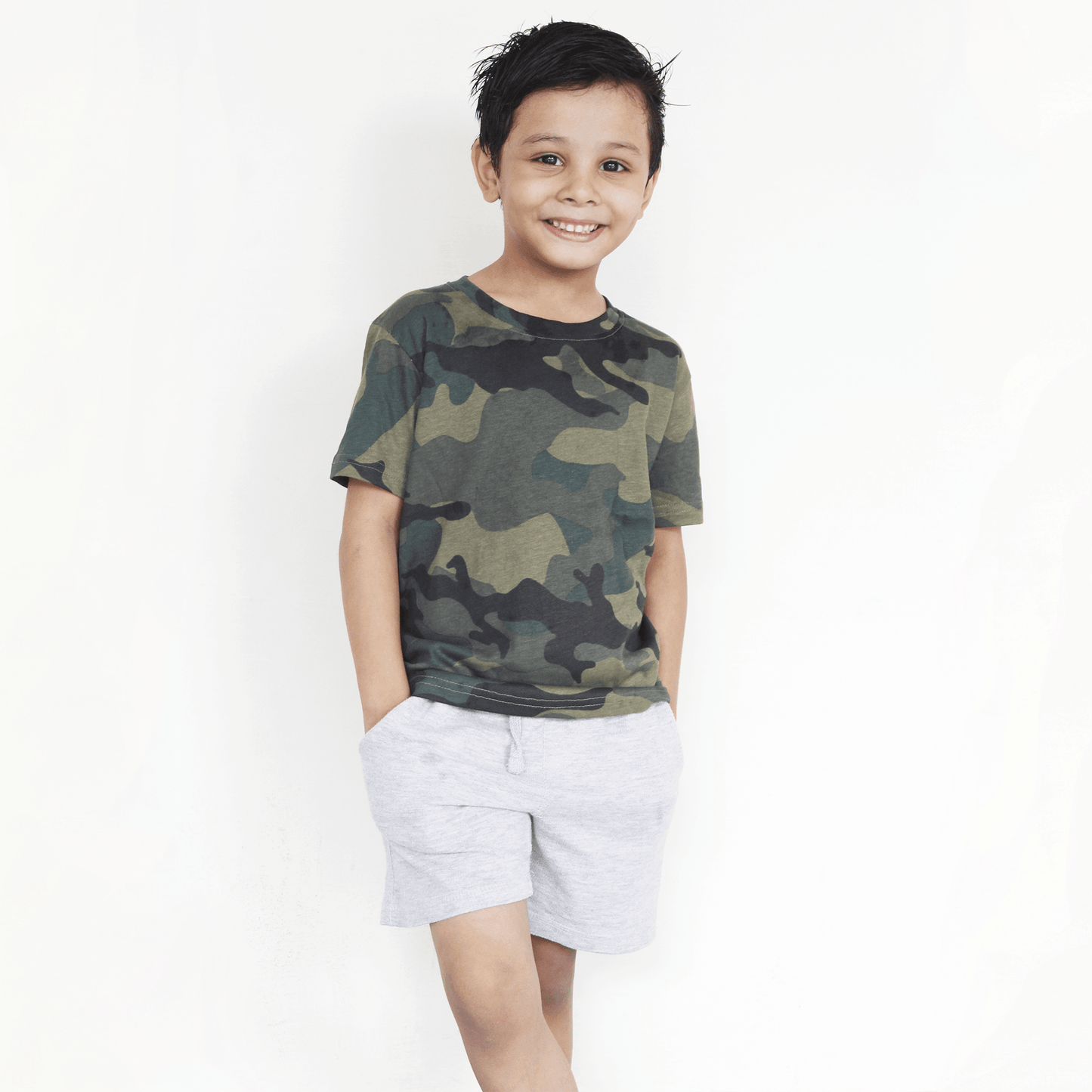 Camouflage T-Shirt For Boys & Girls Kids - The Shop.