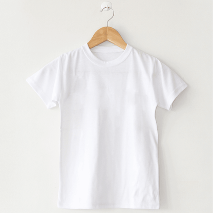 Pack Of 3 - Basic T Shirts, White Orange Yellow - The Shop.