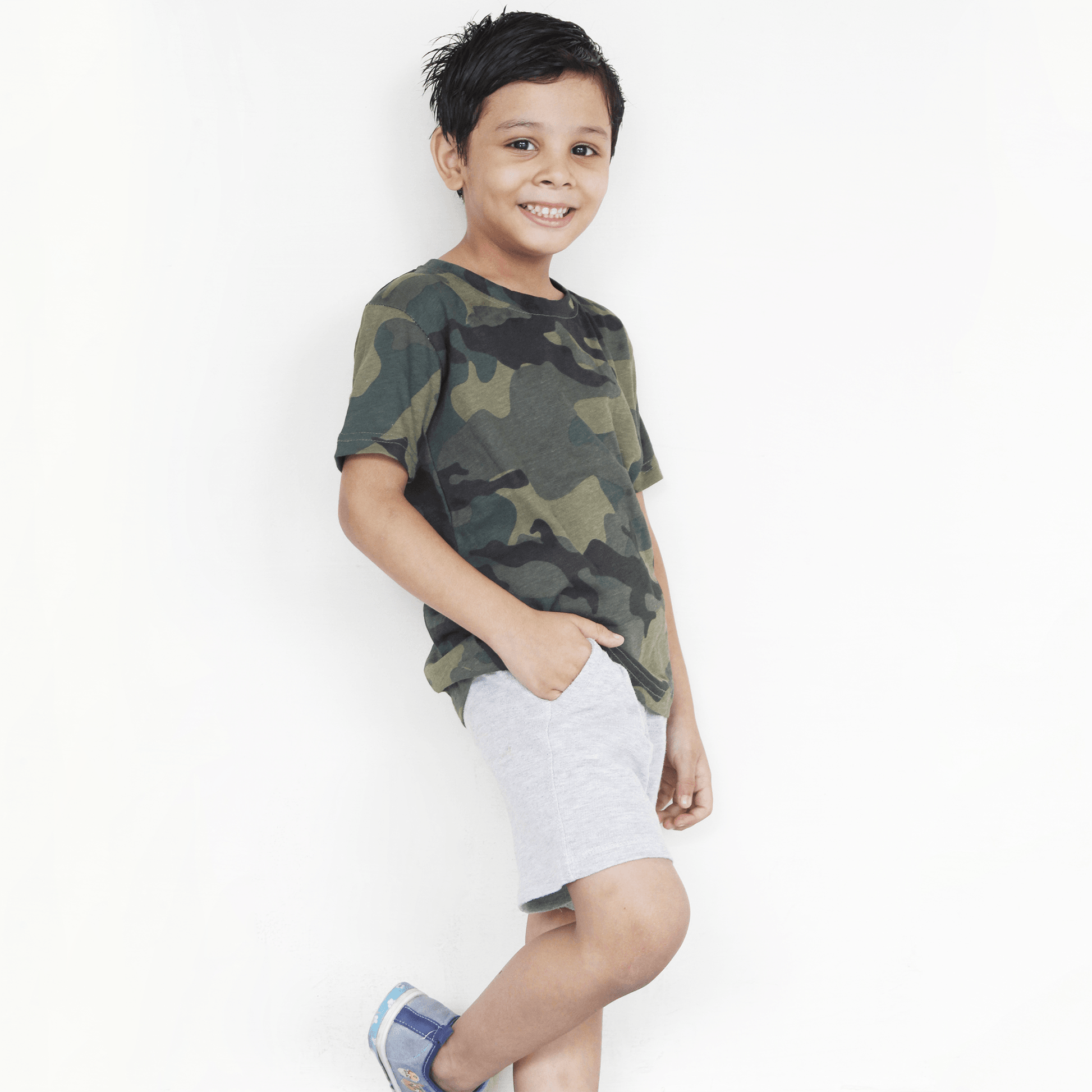 Camouflage T-Shirt For Boys & Girls Kids - The Shop.