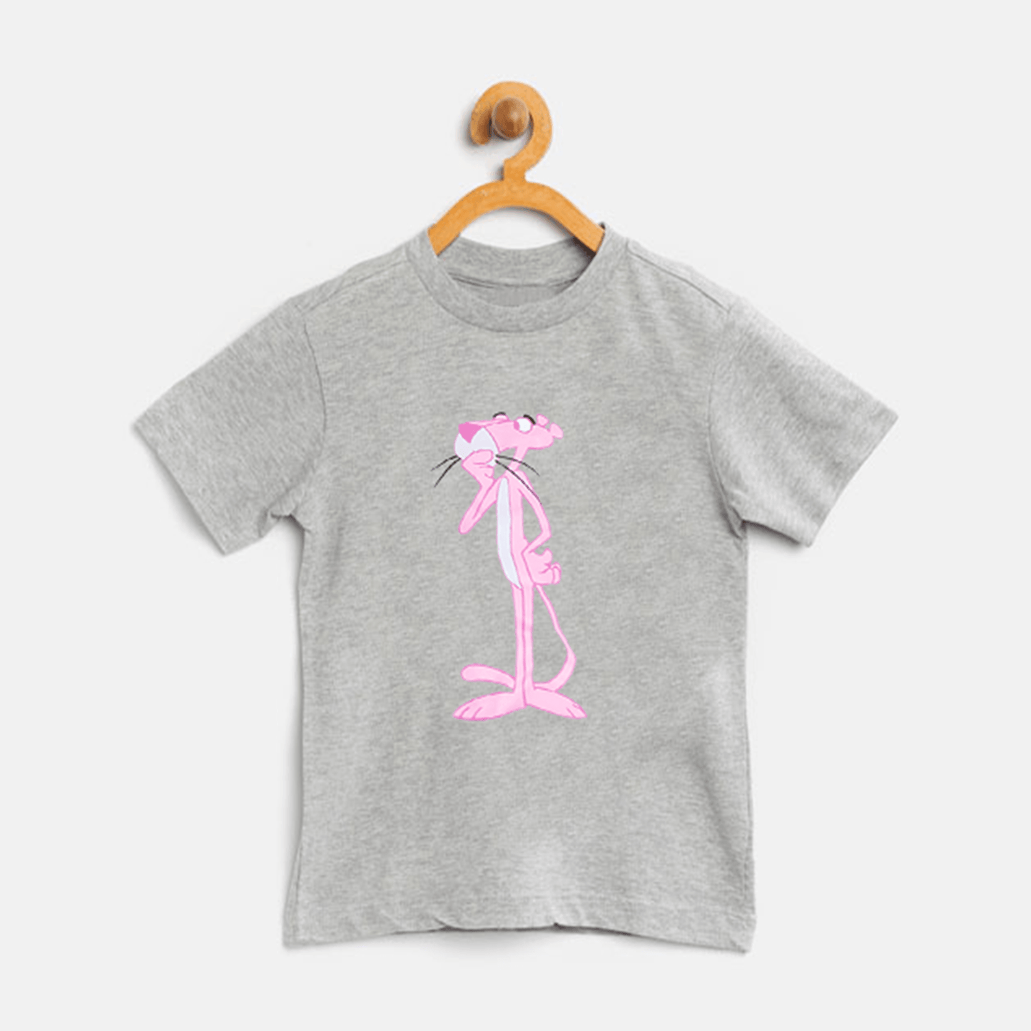 Cartoon Grey T-Shirt For Boys & Girls Kids - The Shop.