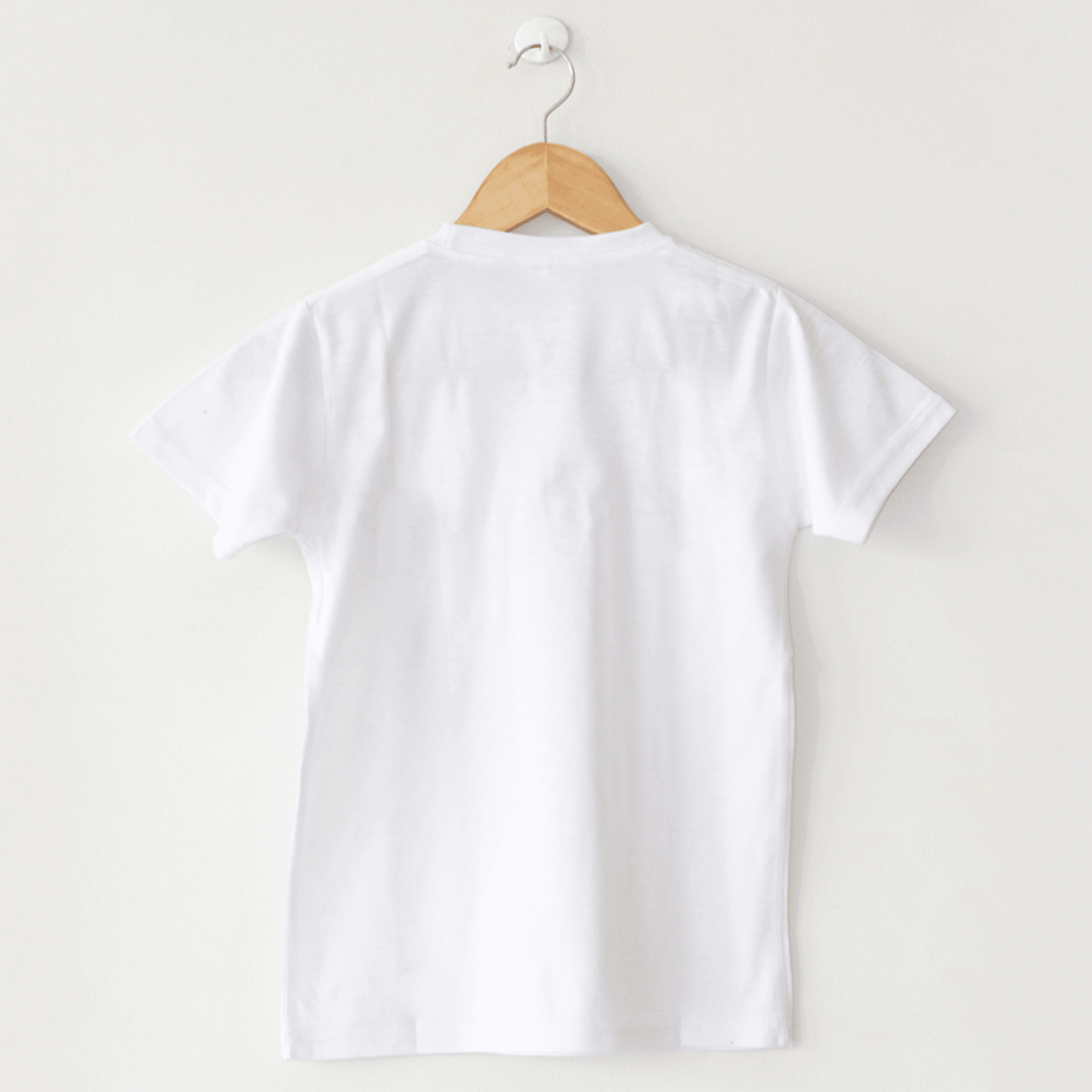 Pack Of 3 - Basic T Shirts, White Orange Yellow - The Shop.