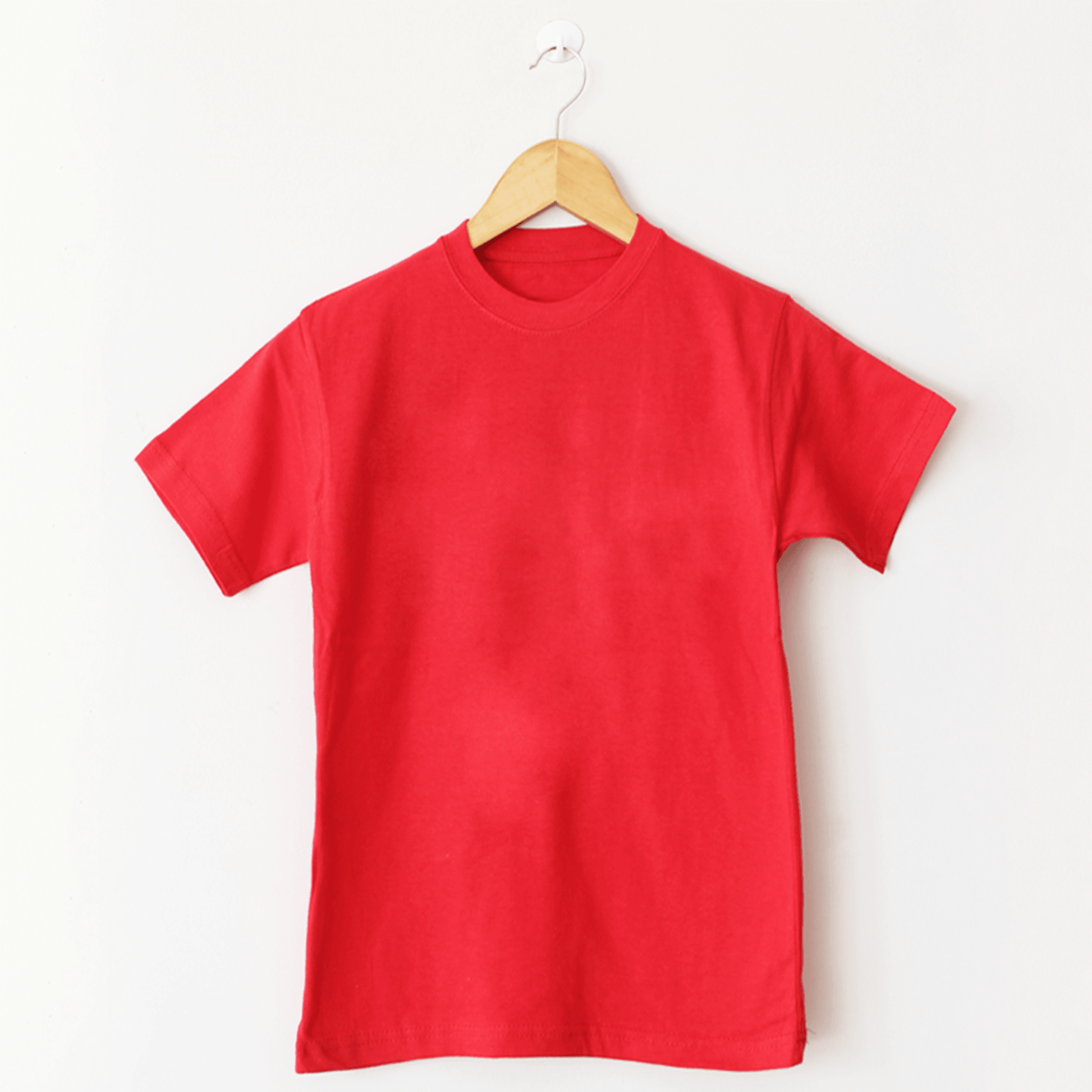 Pack Of 3 - Basic T Shirts, Navy Red White - The Shop.
