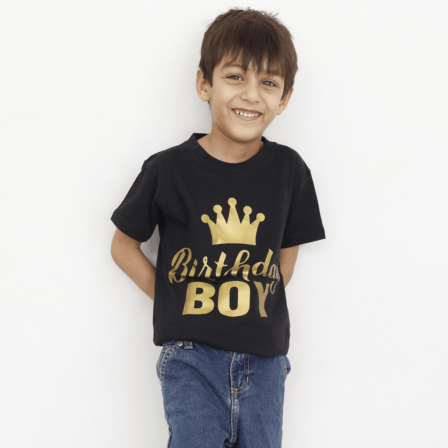 BIRTHDAY BOY Black T-Shirt - The Shop.