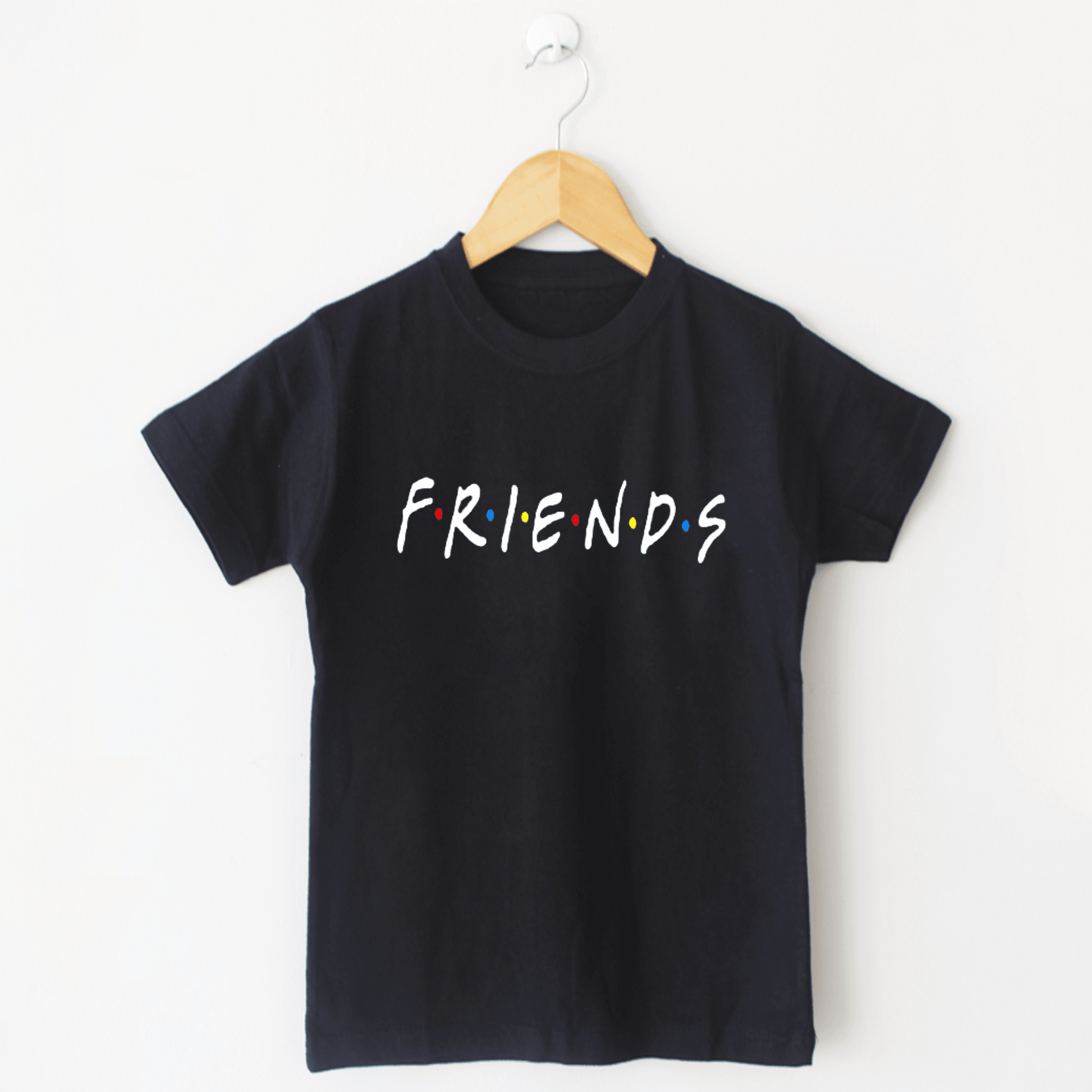 Black FRIENDS T Shirt - The Shop.