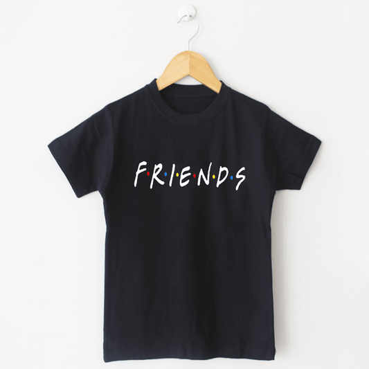 Black FRIENDS T Shirt - The Shop.