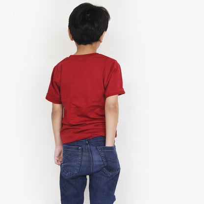 Maroon COOL BOY T Shirt
