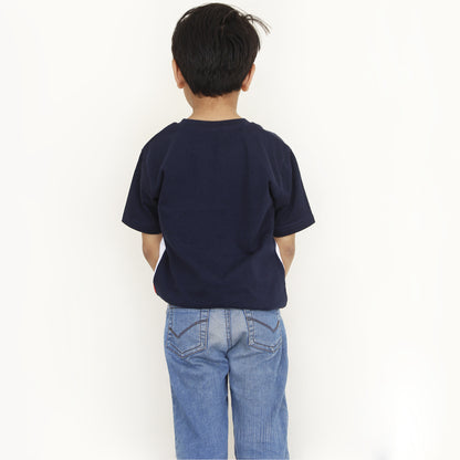 Multicolor Panel T Shirt