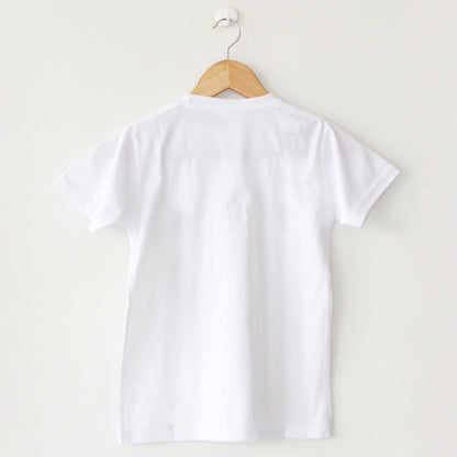 Contrast Pocket White T-Shirt