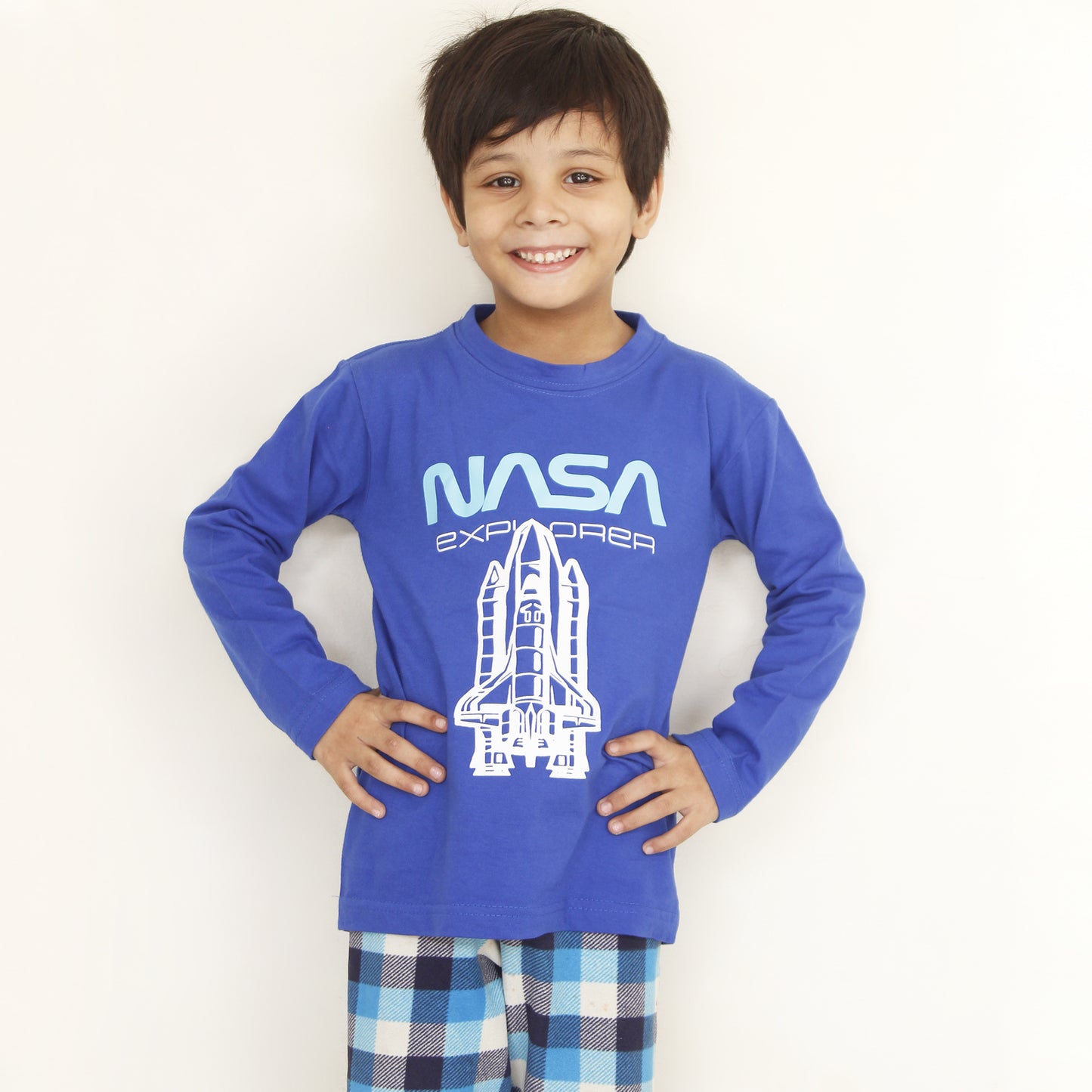 Pack Of 3 - Full Sleeves T-Shirts, Free Fire, Sonic, NASA
