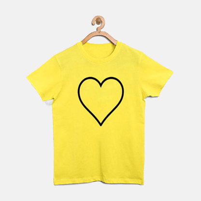 Pack Of 3 - Kitty Heart & Daisy T Shirt For Girls, White Yellow Grey - The Shop.